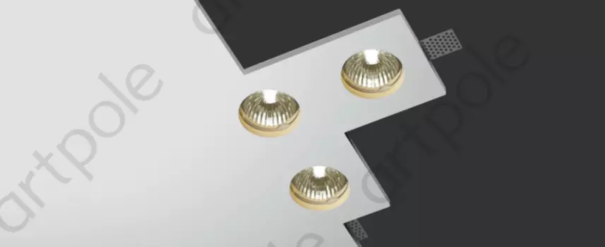 Гипсовый светильник 252х252х37 Artpole SGS28