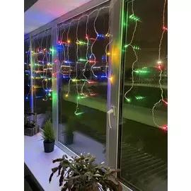 Гирлянда LED RGB Бахрома (2х1м.) 24V, IP44 Эра Б0041906 (ENOB-2M)