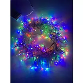 Гирлянда LED RGB Мишура (3.9м.) 220V Эра ENIN - WM (Б0047972)