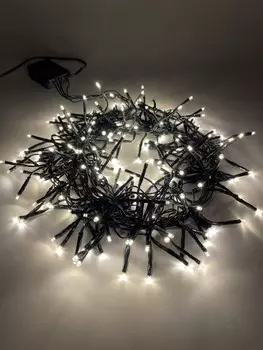 Светодиодная гирлянда ЭРА мишура 220V теплый белый ENIN - GW Б0047970