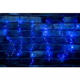 Гирлянда светодиодная 2,8x0,5м. Luxor бахрома синяя (B0C-686) (1060906)