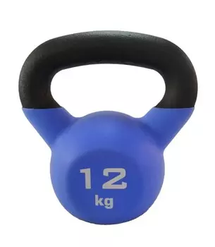 Гиря чугунная с виниловым покрытием SportElite 12 кг, матовая (28269559)