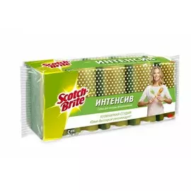 Губки для посуды формованные Интенсив Scotch-Brite HD-N-7090-5, 5 шт. Б0009053 (7100092654)