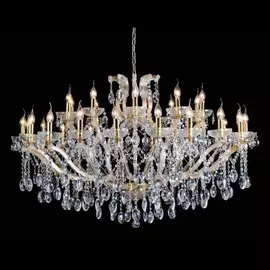 Hollywood SP20+10 Gold Подвесная люстра Crystal Lux