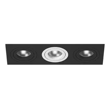 i537070607 Встраиваемый точечный светильник Intero 16 Triple Quadro Lightstar (комплект из 217537+217607+217606+217607)