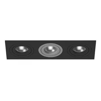 i537070907 Встраиваемый точечный светильник Intero 16 Triple Quadro Lightstar (комплект из 217537+217607+217609+217607)