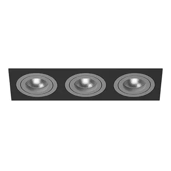 i537090909 Встраиваемый точечный светильник Intero 16 Triple Quadro Lightstar (комплект из 217537+217609+217609+217609)