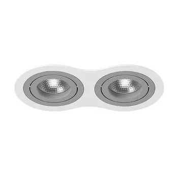 i6260909 Встраиваемый точечный светильник Intero 16 Double Round Lightstar (комплект из 217626+217607+217609)