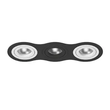 i637600706 Встраиваемый точечный светильник Intero 16 Triple Round Lightstar (комплект из 217637+217606+217607+217606)