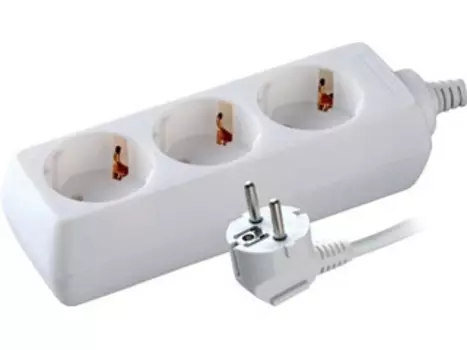 Электроудлинитель, земля Volsten S 3x5-Z (9314)