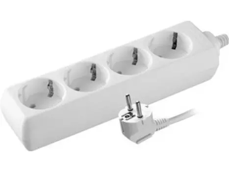 Электроудлинитель, земля Volsten S 4x5-Z (9317)