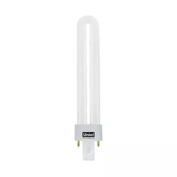 Энергосберегающая лампа Uniel G23 9W 4000K (белый) Uniel ESL-PL-9/4000/G23 (6001)