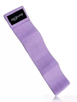 Эспандер петля тканевая SportElite 1672SE фиолетовый (28273679)