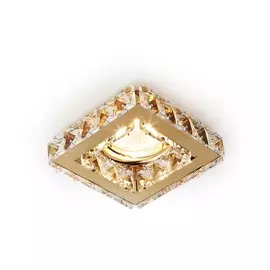 Встраиваемый точечный светильник Ambrella light Ceiling K110 CL/G