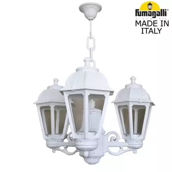 K22.120.S30.WXF1R Светильник уличный подвесной Fumagalli Sichem/Saba 3L