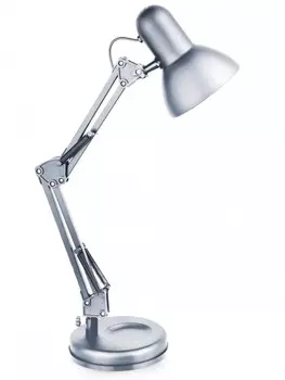 KD-313 C03 серебро Настольная лампа Camelion 13641