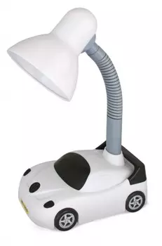 KD-383 ''Машинка'' C01 белый Настольный светильник Camelion 12609