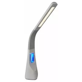 KD-820 C01 белый Настольная лампа с встроенным вентилятором и USB разъёмом Camelion 13531