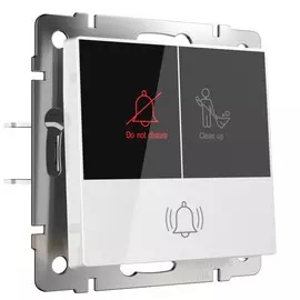 Кнопка звонка с индикацией для отелей (белый) Werkel W1114601