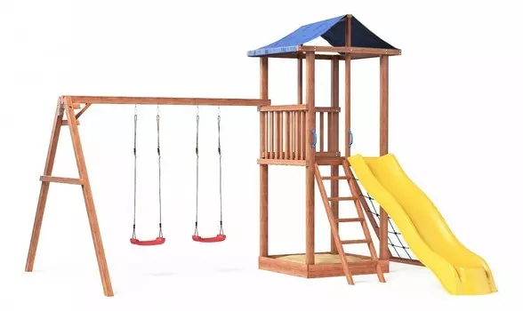 Комлекс игровой СГ1-Р926-Р912 Можга Красная Звезда 402936, СГ1-Р926-Р912-Тент