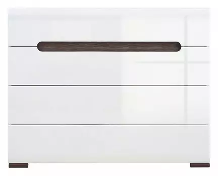 Комод Ацтека КОМ 4S/8/11 BlackRedWhite 00010399, КОМ 4S/8/11