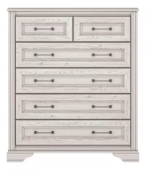 Комод Стилиус B169-KOM6S BlackRedWhite УТ-70005273