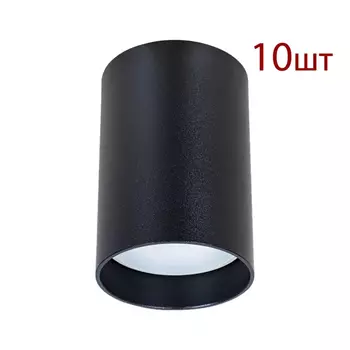 Комплект 10шт. Накладной светильник Arte Lamp Beid A1517PL-1BK-10