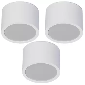 Комплект 3шт. Накладной светильник Arte Lamp Intercrus A5543PL-1WH-3