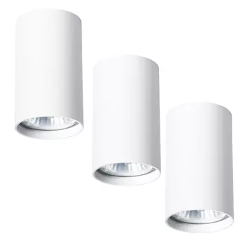 Комплект 3шт. Накладной светильник Arte Lamp Unix A1516PL-1WH-3
