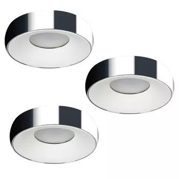 Комплект 3шт. Встраиваемый светильник Arte Lamp Heze A6665PL-1CC-3