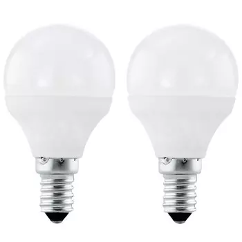 Комплект из 2 светодиодных ламп, груша, E14, 4W, 220V, 3000K Eglo 10775