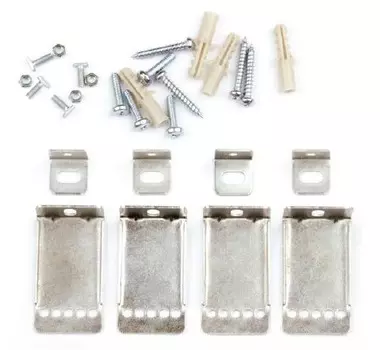 Комплект настенно-потолочного крепления для светодиодных панелей Uniel UFL-F02 SILVER 100 POLYBAG (UL-00000422)