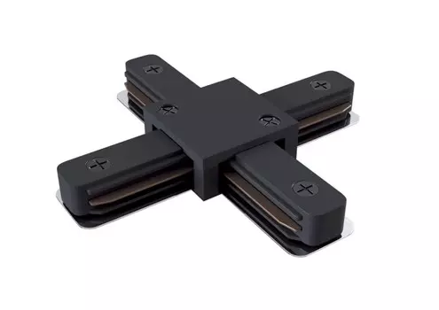 Коннектор Х-образный для однофазного шинопровода Maytoni Accessories for tracks TRA001CX-11B