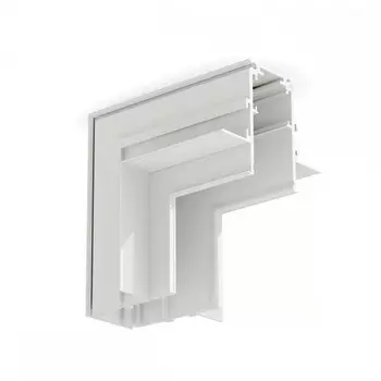 Коннектор L-образный внутренний для встраиваемого шинопровода Ambrella light Track System Magnetic GL3362
