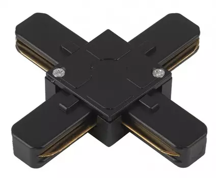 Коннектор х-образный ЭРА Trek TR7-C 2W X BK Б0032183