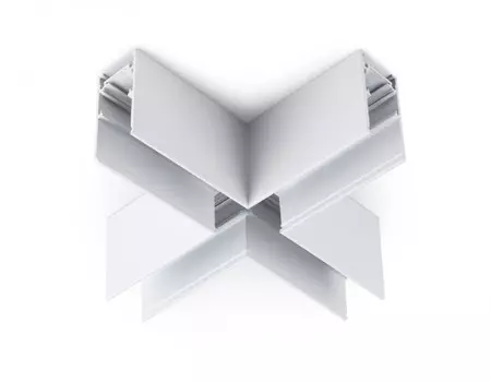 Коннектор X-образный для накладного шинопровода Magnetic Ambrella light TRACK SYSTEM GL3375