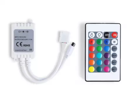 Контроллер для светодиодных лент RGB с инфракрасным пультом 6A 12V 72W/ 24V 144W Ambrella light ILLUMINATION LED Strip GS11201