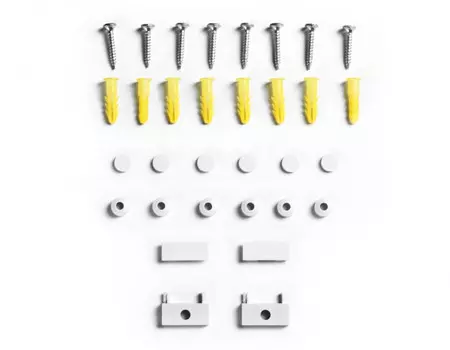Крепеж монтажный для магнитного шинопровода Magnetic Ultra Slim 2м белый Ambrella light TRACK SYSTEM GV1033