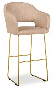 Кресло барное Oscar R-Home 123045, 4101188h_БраунЗолот_БАР