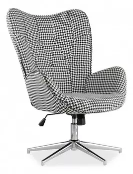 Кресло Филадельфия Stool Group FUCHS HOUNDTOOTH