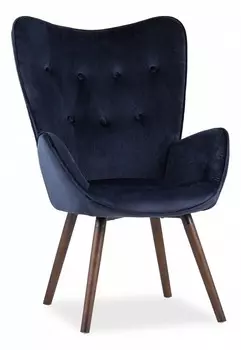 Кресло Гранд Stool Group KAS VELVET BLUE
