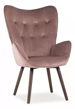 Кресло Гранд Stool Group KAS VELVET PINK