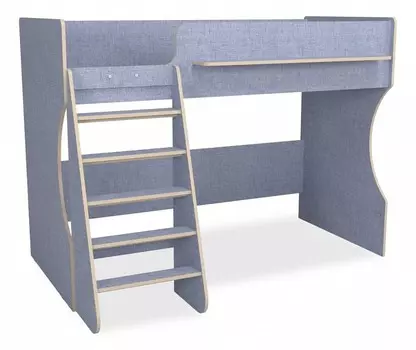 Кровать-чердак Р432 Капризун 404650, Р432-лен голубой