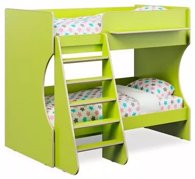 Кровать двухъярусная Р434 Капризун 3 Капризун 404656, Р434-лайм