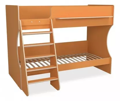 Кровать двухъярусная Р438 Капризун 404717, Р438-оранжевый