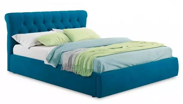 Кровать двуспальная Ameli 2000x1600 с матрасом АСТРА Наша мебель ТЭ-00003569