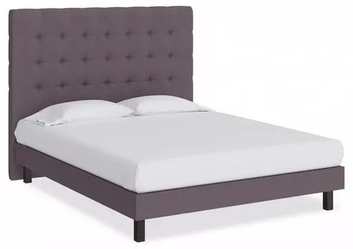 Кровать двуспальная Madrid Boxspring Standart Proson 160-200 Кровать Madrid Boxspring Standart Тетра Слива
