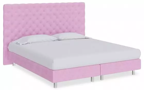 Кровать двуспальная Paris Boxspring Lift Proson 160-200 Кровать Paris Boxspring Lift Лофти Сиреневый