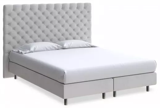 Кровать двуспальная Paris Boxspring Lift Proson 160-200 Кровать Paris Boxspring Lift Ultra Серый камень
