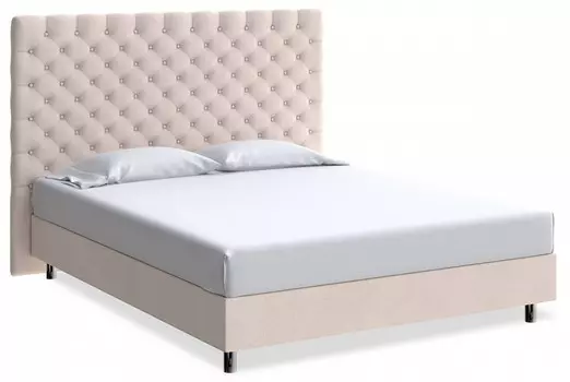Кровать двуспальная Paris Boxspring Standart Proson 160-200 Кровать Paris Boxspring Standart Ultra Суфле